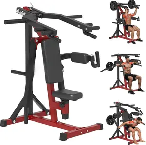 Deltoid and Shoulder Press Machine, 3-in-1 Shoulder-Specific Machine with Shoulder Press, Lateral Raise & Reverse Fly with Adjustable Seat and Backrest, Upper Body Home Gym Equipment