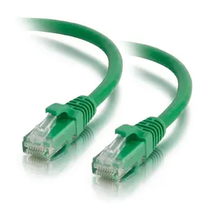 C2G 15179 3ft (0.9m) Cat5e Snagless Unshielded UTP Ethernet Network Patch Cable - Green