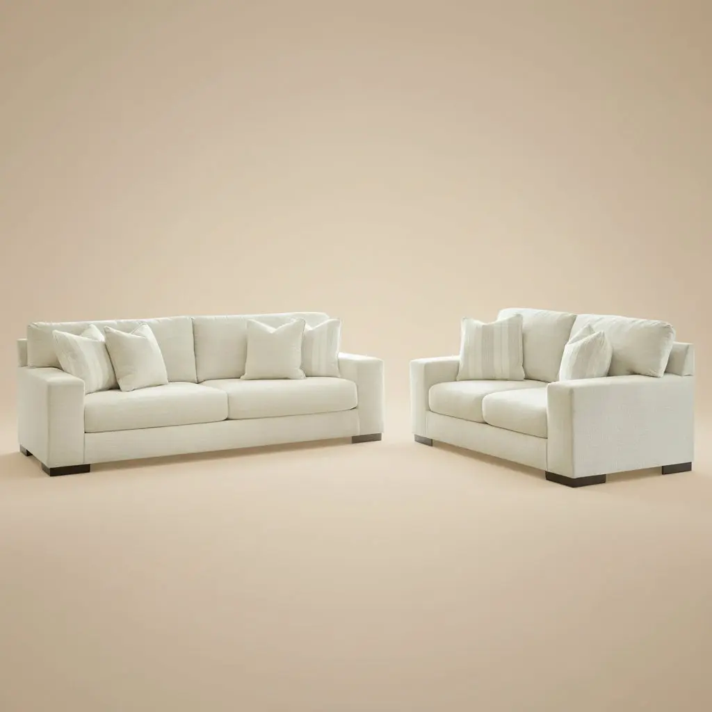 Maggie Sofa and Loveseat