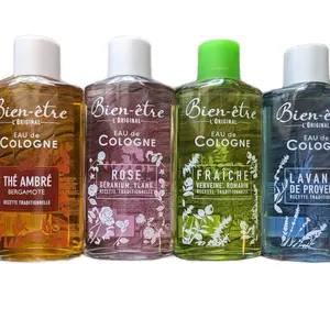 Bien-être Bien-être Eau de Cologne - Original Fragrances Collection: Thé Ambré, Rose, Fraîche, Lavande - Traditional Recipes