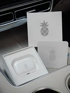 Pineapple Wireless Bluetooth Earbuds Pro Bluetooth Headphones Smart Touch Noise Cancelling Low Latency Ergonomic Design Fast Auto Pairing Android iOS Compatible Great for Music Office Calls Wireless Earbuds Headset