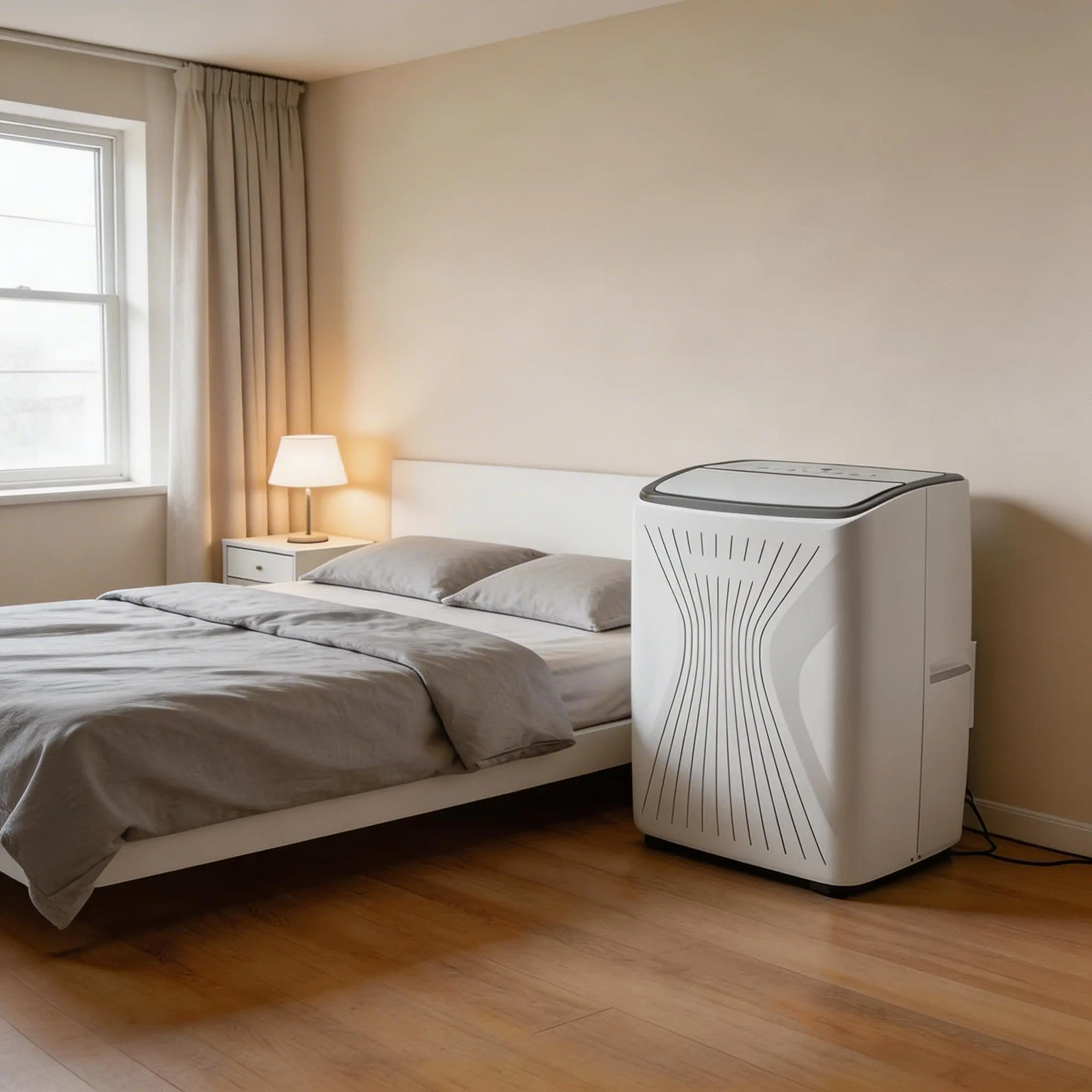 Gaomon Portable Air Conditioner, 14000 BTU 5-in-1 Portable AC Unit, Cool Fan & Dry Remote Control Up to 650 Sq ft LED Display