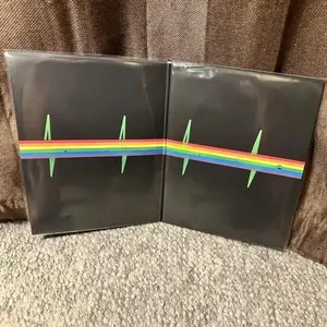 Vinyl Record Outer Sleeve, 10pcs 12-Inch 33RPM Outer LPs & Album Protector, Record Gatefold Dual Open-End Organizer Storage Cover