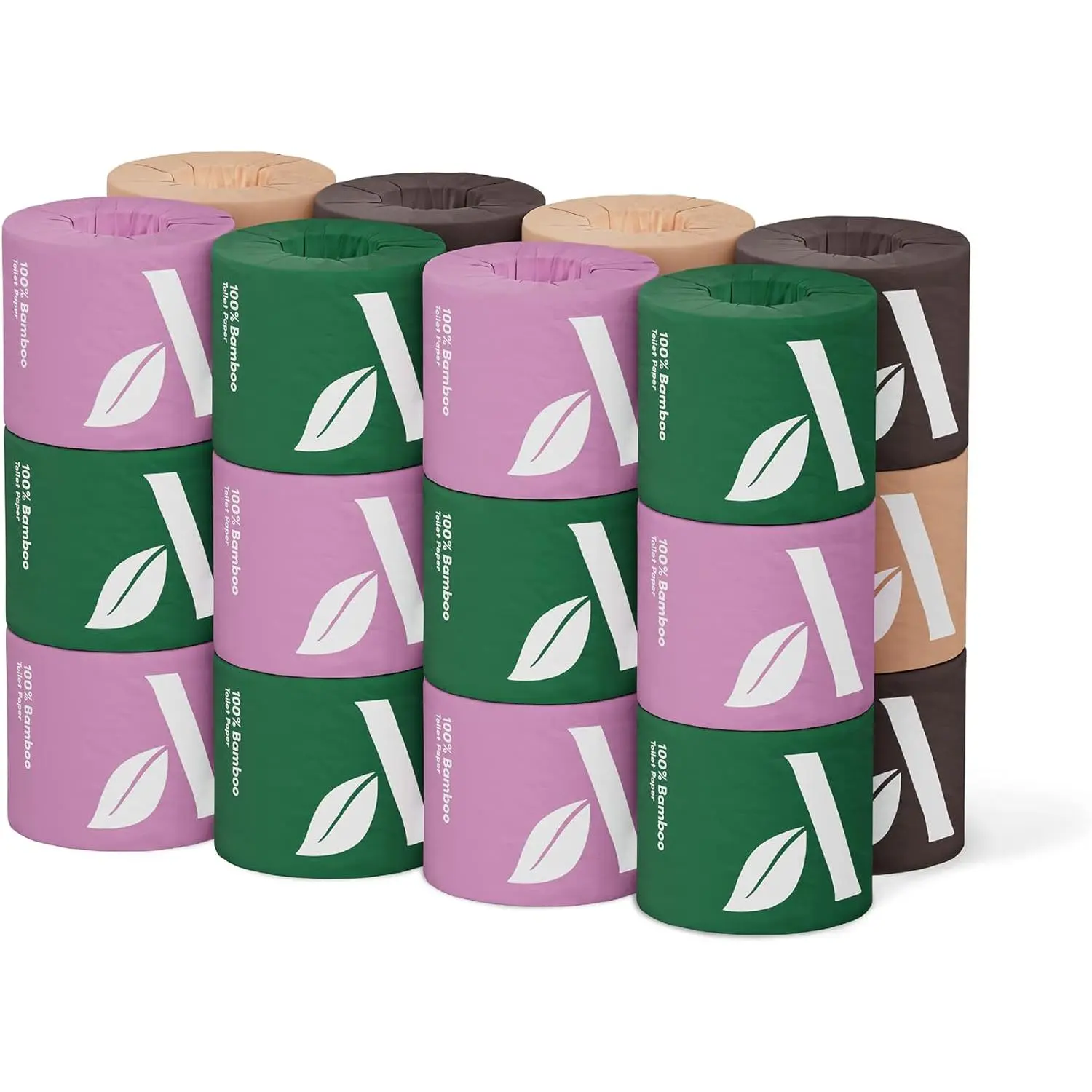 Amazon Aware Bamboo 3-Ply Toilet Paper, Unscented, FSC Certified