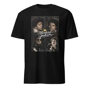 Michael Jackson Shirt King of Pop, Retro Music Tee, Vintage MJ Shirt, 80s 90s Pop Shirt