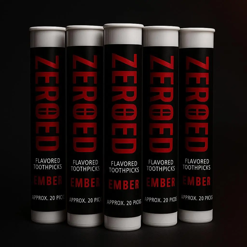 ZEROED - Ember - Cinnamon Flavored Toothpicks