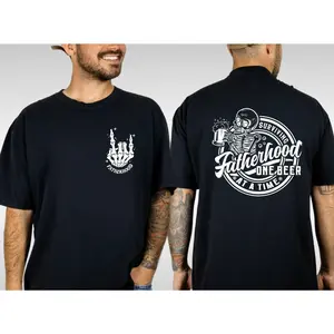 Shirt For Dad Funny Shirt For Dad Fatherhood Skeleton Hand Dad Shirt Cool Dad Gifts Dad Gift Dad Shirt New Dad Est Cool Dads Club TK43GN