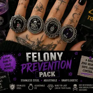 Felony Prevention Pack 4 Rings