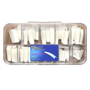 USN - Natural Straight Tips (540pcs/ Refill)