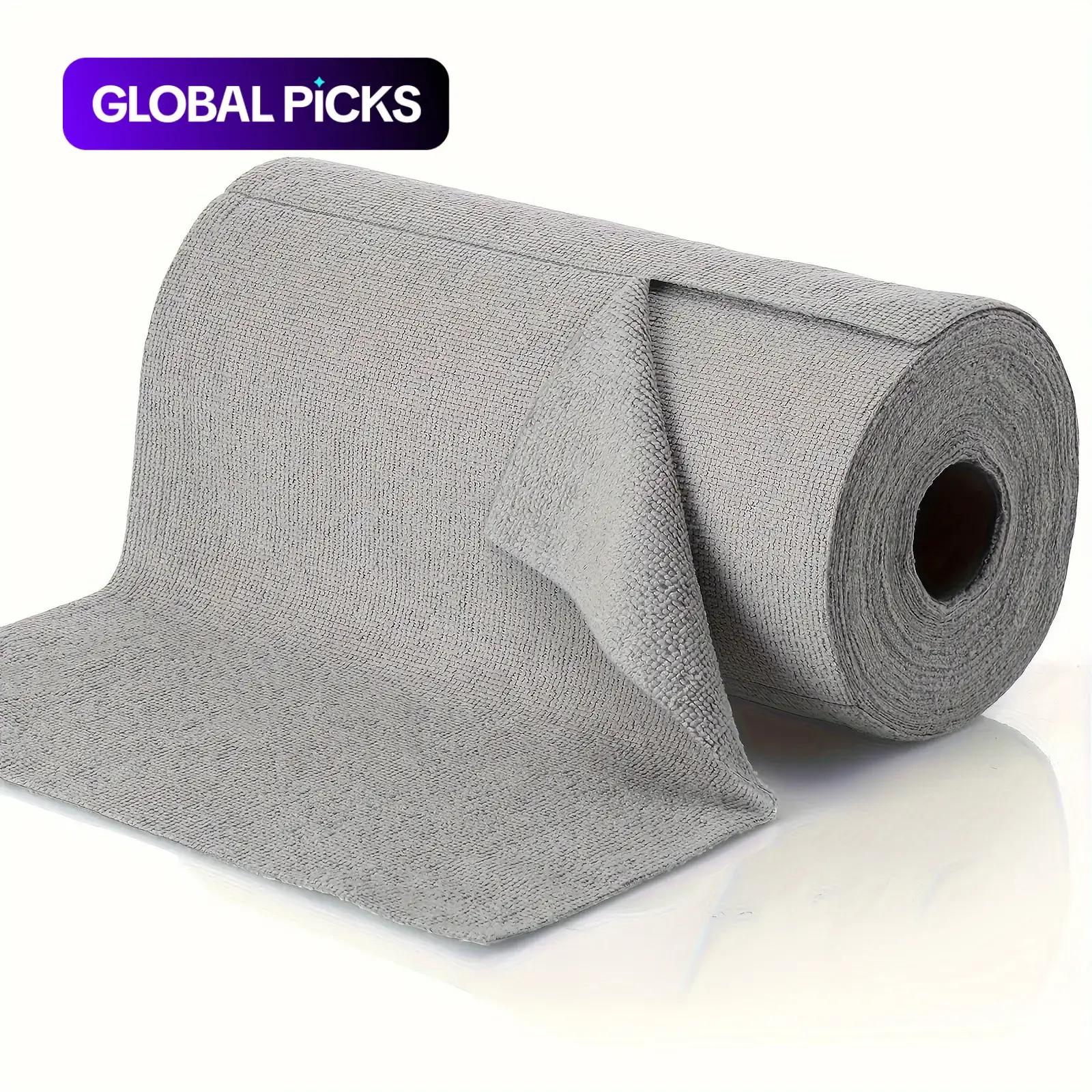 Reusable Super Absorbent Microfiber Cleaning Cloth Roll, Car Wash Microfiber Towel, Multipurpose Cleaning Cloth & Towels, Absorbent Washcloths for Car, Kitchen, Glass & Home Detailing Cleaning #GLOBAL PICKS