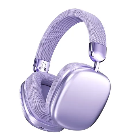 Summerwins Low Noise Wireless Bluetooth Headphones - Electronic Sound Accessory with Gaming-Ready Audio, Built-in Microphone, Rechargeable Design, Cable Management, Oval Build, 3.5mm Port, Charging Station Compatible for iPhones, Android Cellphones