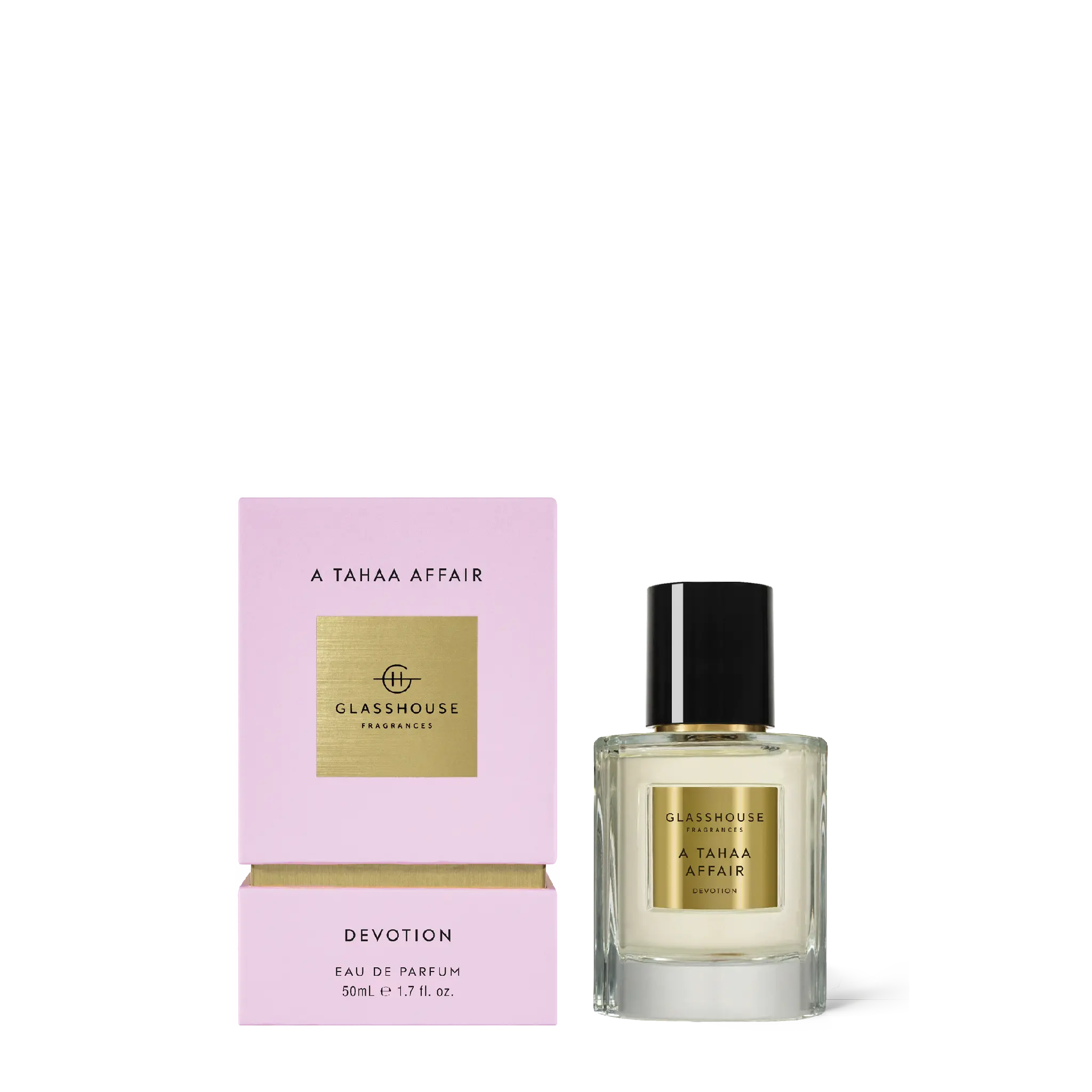 Glasshouse Fragrances A Tahaa Affair Devotion Eau de Parfum 50ml - Butterscotch Caramel & Jasmine
