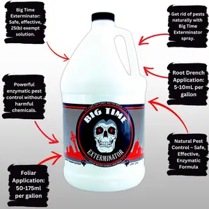 Big Time Exterminator simple, natural effective pesticide concentrate - 1 Gallon