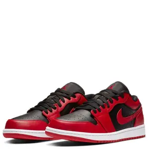 Nike Air Jordan 1 Low Reverse Bred 553558-606 Men’s Shoes NEW