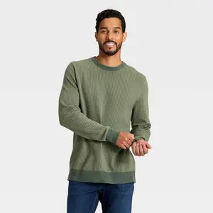 Men's Soft Knit Striped Sweater - Goodfellow & Co