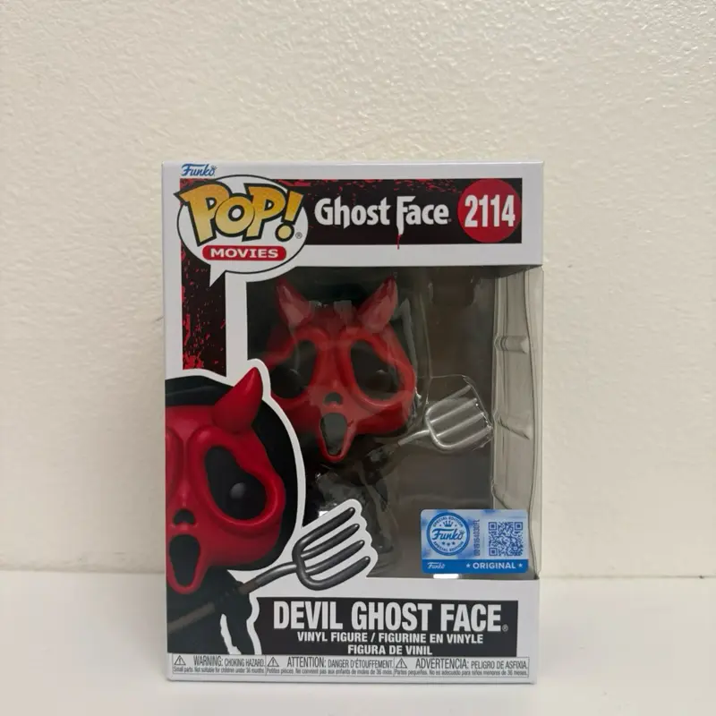 Scream Devil Ghost Face Funko Pop! Vinyl Figure #2114 - Entertainment Earth Exclusive