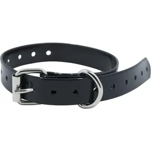 Replacement ¾” Dog Collar Strap Bands with Double Buckle Loop Training for All Brands of Pet Shock Bark E Collars and Fences. Grade-A Global