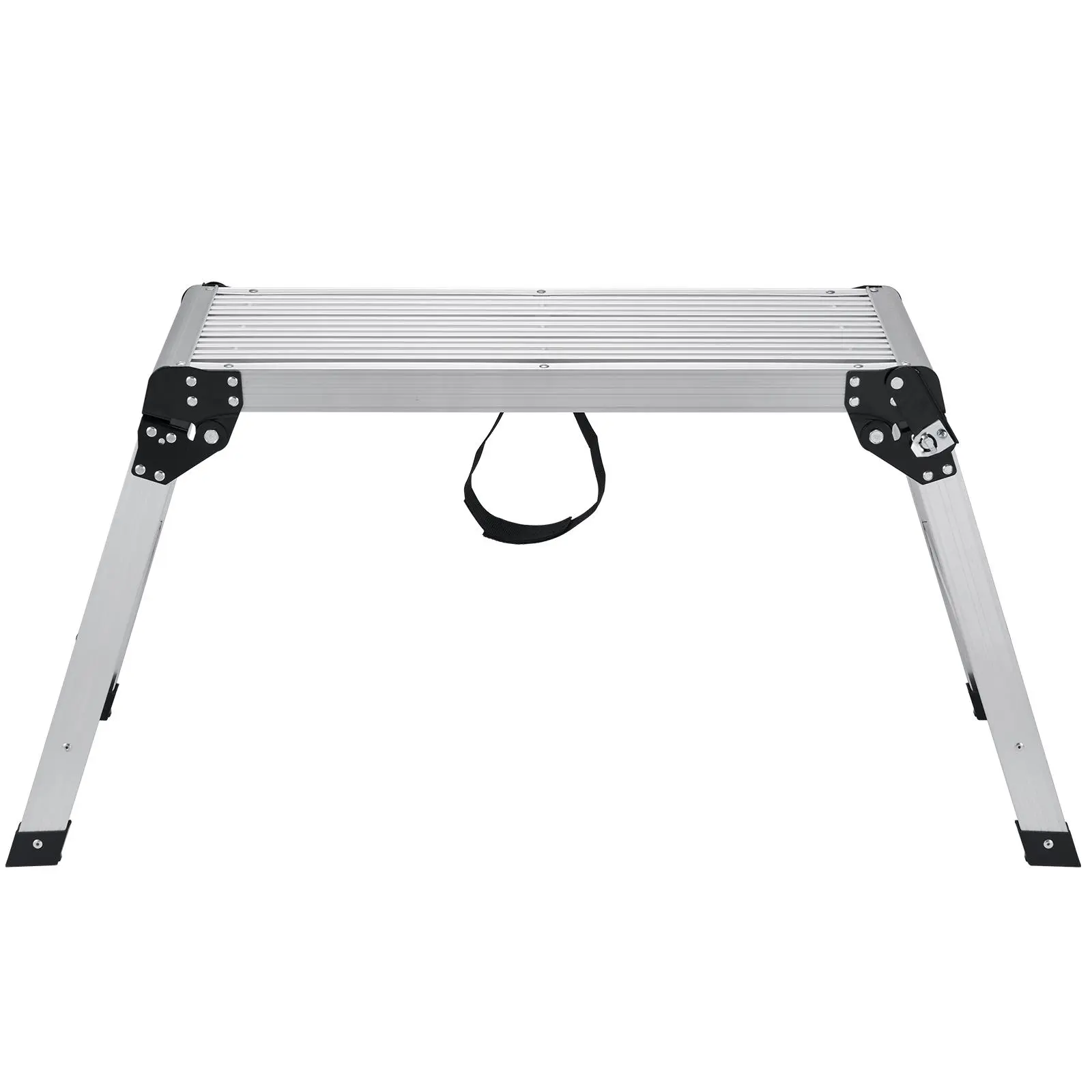 【summerfinds】VEVOR Folding Work Platform, 330 lbs Load Capacity, Aluminum Drywall Stool Ladder, Heavy Duty Work Bench w/ Non-Slip Feet, Ideal for Washing Vehicles, Cleaning, Painting, Decorating