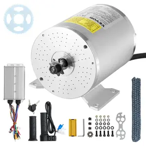 3000W Output Copper Core Brushless DC Motor Full Tool Kit - 72V, 4900rpm Motor with Upgraded Speed Controller, Soft Start Throttle Grip for Go Karts, E-Bikes