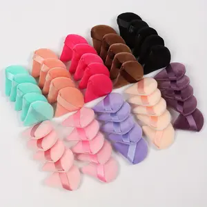 Triangle Shaped Makeup Puff (50pcs), Soft Makeup Sponge Puff, Professional Makeup Tools for Women & Girls, Suitable for All Skins, Beauty Sponge, Blending Beauty Sponge