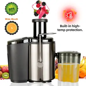 Christmas Gifts 3" Feed Chute for Whole Fruits and Veg 800W Home Use Multi-function Electric Juicer with 30 oz Juice Jug Easy to Clean BPA-Free Blender International Warranty