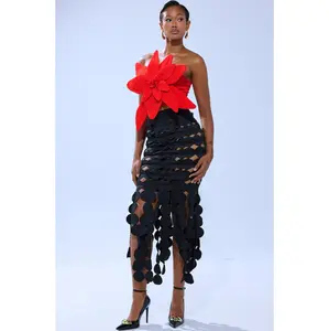 LOOKING FOR ME CIRCLE CUTOUT SKIRT