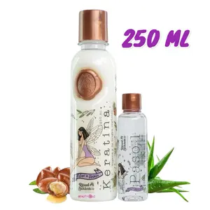 Ritual Botanico 100% Organic Keratin Treatment – 250ml / 8.4oz Infused with 12 Precious Natural Oils | Pure Botanical Blend for Luxurious Haircare