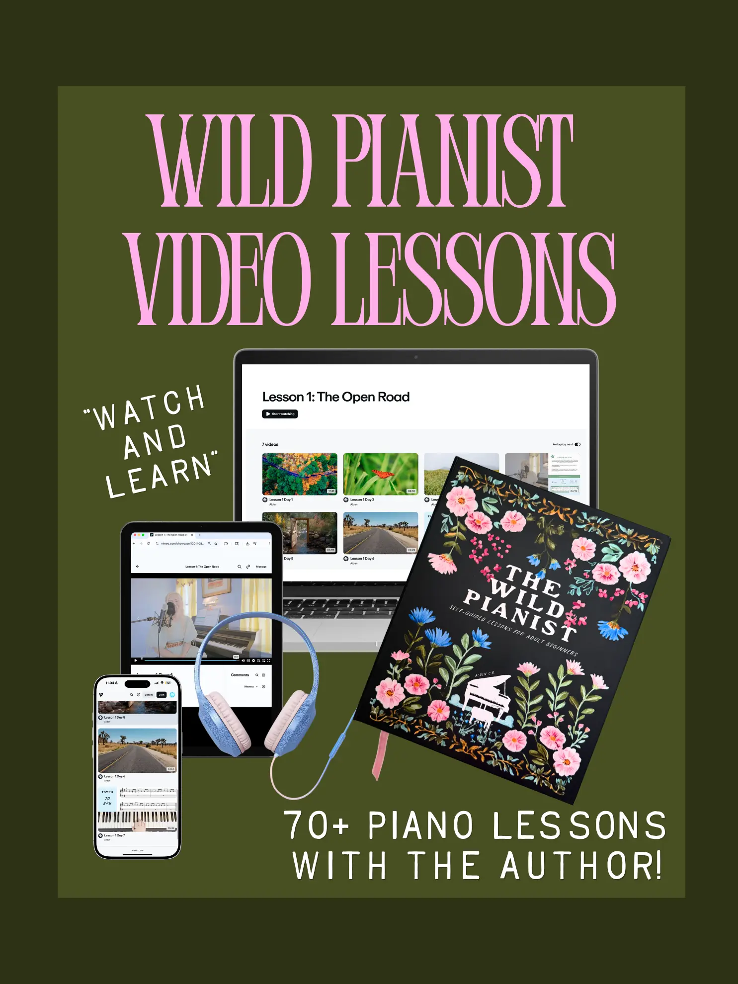 Wild Pianist Video Lessons (Lifetime Access)