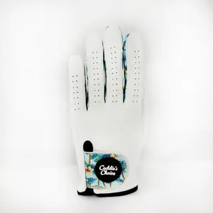 "Florenza" Golf Gloves - Premium Cabretta Leather for Soft Feel Long Lasting Control & Comfort (Left Hand Only)