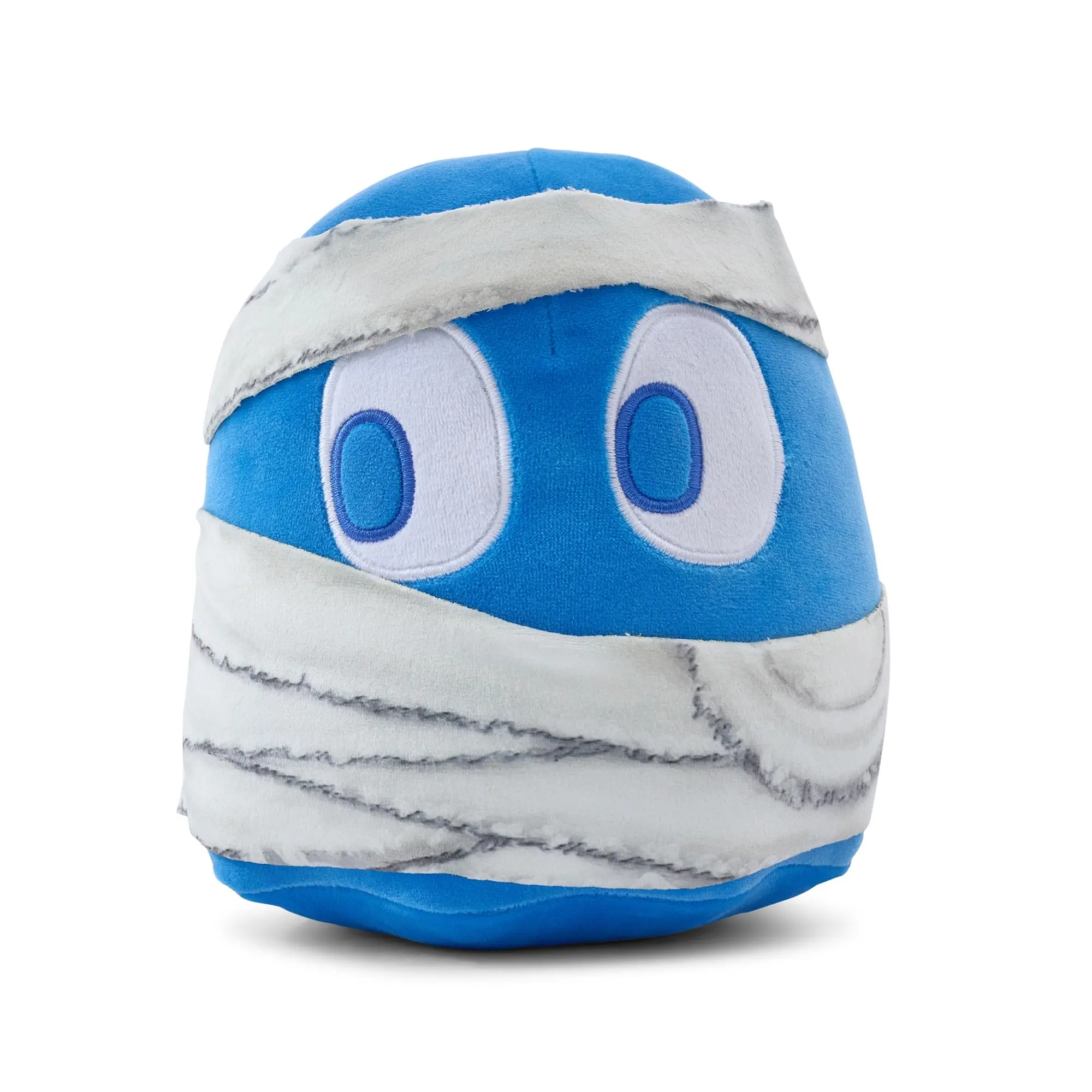 PAC-MAN Halloween Mummy Inky 7-Inch Collector Plush, Cute Stuffies, Soft Stuffed Animal