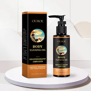 Summer Outdoor Sun Tan Oil, Beach Bronzing Care Liquid, Gentle Moisturizing Blackening Oil, Skin Darkening Treatment, Sunless Self Tanner, Tanning Oil