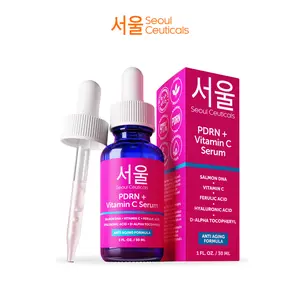 PDRN + Vitamin C Serum - Salmon DNA Vitamin C Serum Korean Skincare Anti Aging PDRB Skin Repair Booster – K Beauty Skin Care for Face