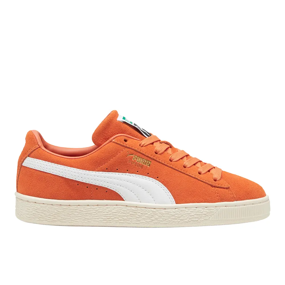 PUMA Mens Suede Classic Lace Up Sneakers Shoes Casual - Orange