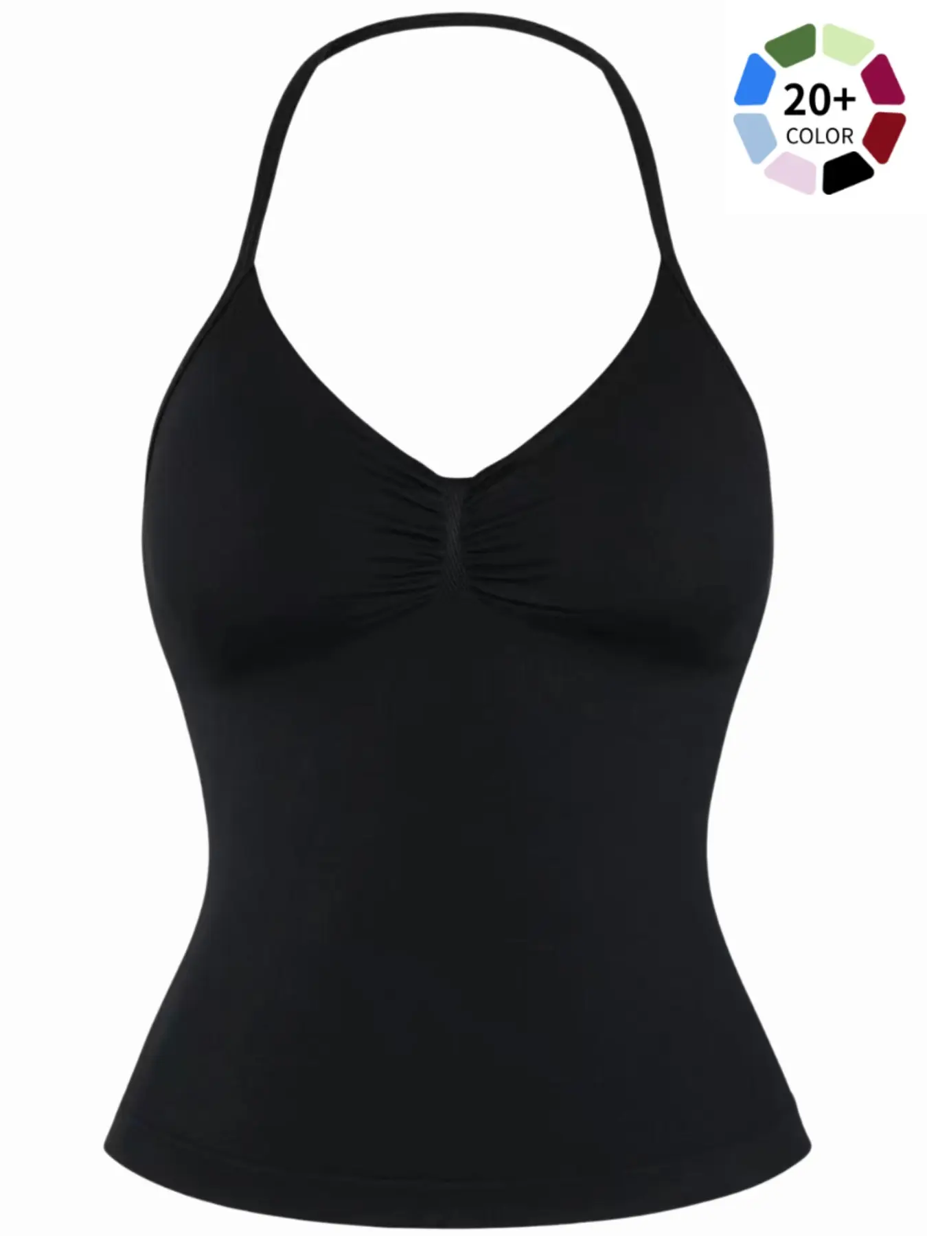 New Sports Yoga Tank Top, Anti-Slip Halter Bra, Running Outdoor Fitness Shirt, Long Yoga Tank Top, Women's Workout Clothing, Fitness Apparel, Yoga Gym Activewear, Sleeveless Sports Tops, Athletic Activewear, Fitness Training Wear