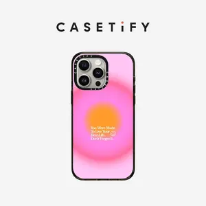 CASETiFY Made To Live Your Best Life iPhone 16/15/14/13 Series Phone Case MagSafe Impact - Black