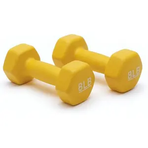 Basics Neoprene Dumbbell Hand Weights for Exercise and Muscle Toning