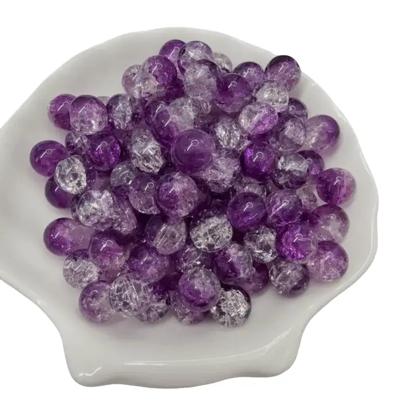 10 mm  glass beads.  100pcs.Beautiful Beads for Jewelry Making Handmade DIY Bracelet Necklace Phone Chain Crafts Small Business Supplies