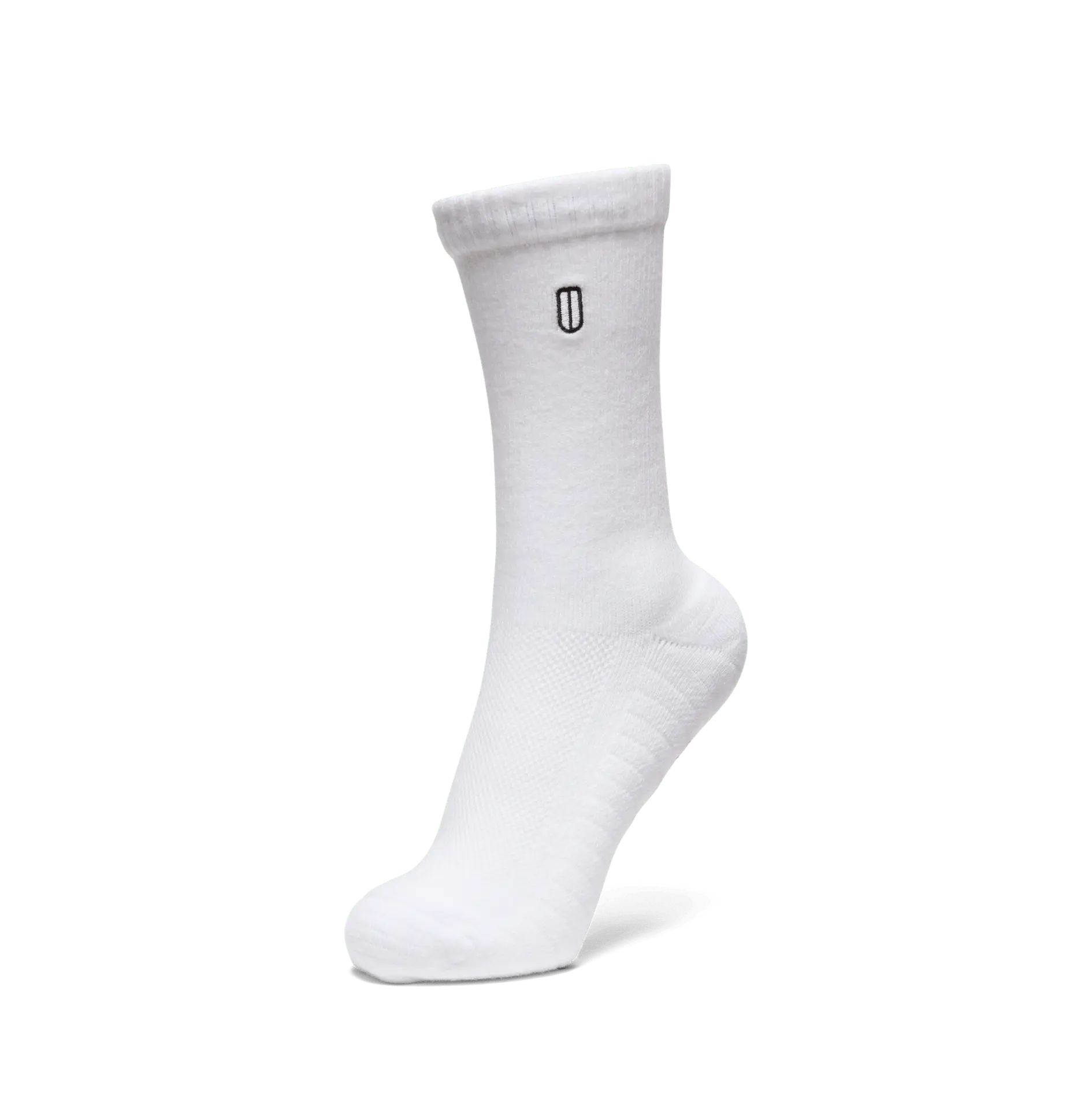 NOBULL Crew Sock in White