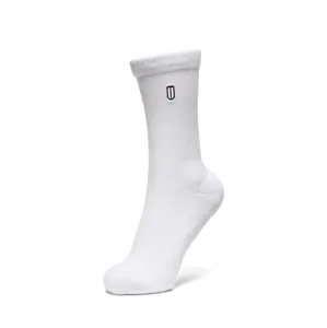 NOBULL Crew Sock in White NOBULL Crew Sock in White