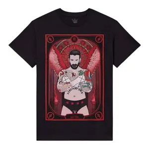 CM Punk Tarot Card T-Shirt By Sketch & Scythe