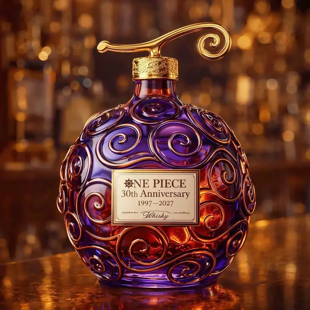 Premium Durable Swirl Whiskey Decanter - Creative and Decorative Glass Liquor Bottle, Home Bar Ornament, Great Gift Option for Him, Party Accessory