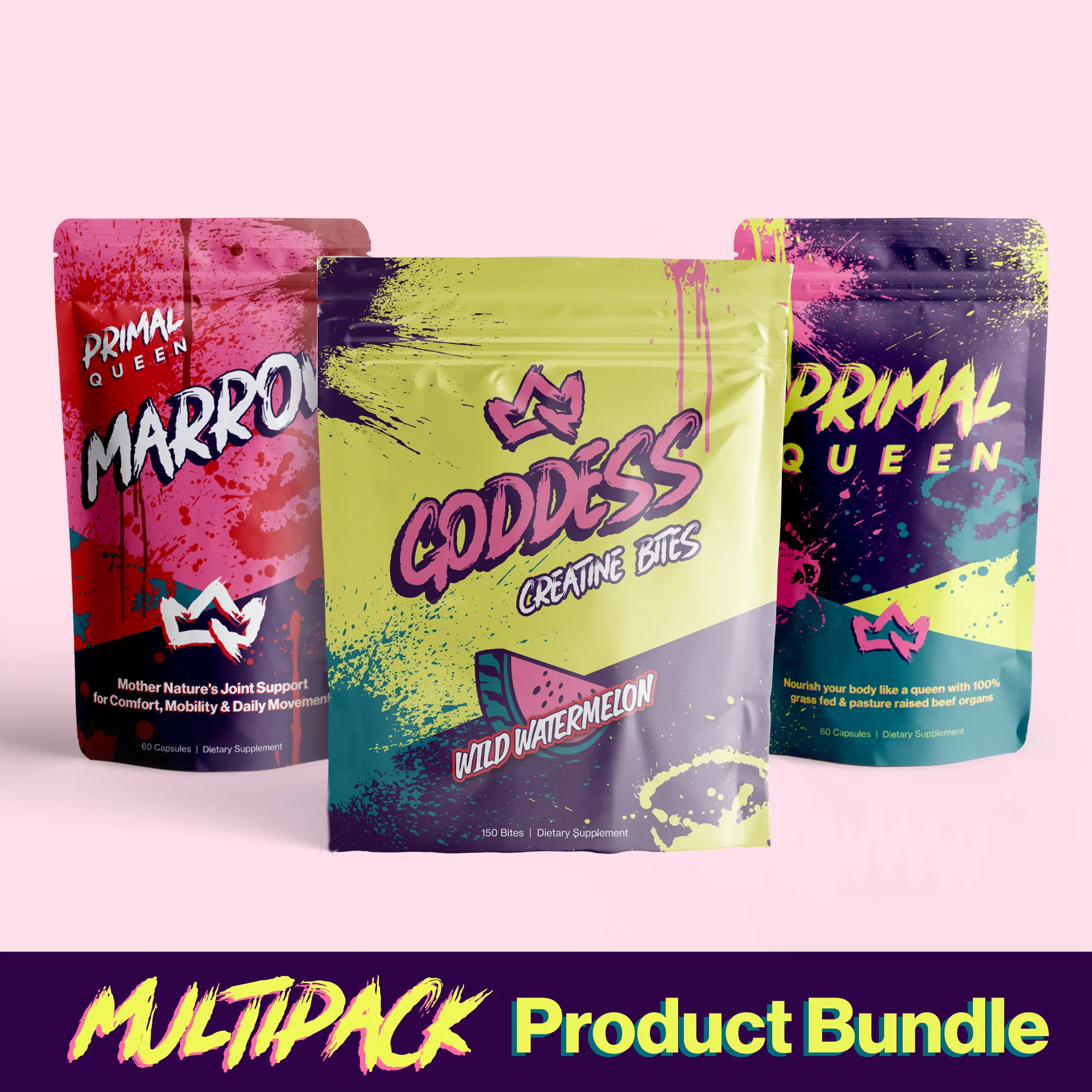 Ultimate Goddess Bundle (Beef Organs + Goddess Creatine Bites + Marrow)