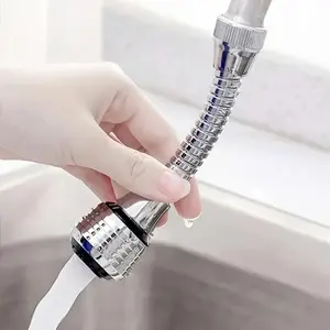 360-Degree Rotation Modern Kitchen Faucet Aerator, Detachable Kitchen Faucet Extension Tube, Kitchen Sink Aerator, Faucet Accessories, Installation