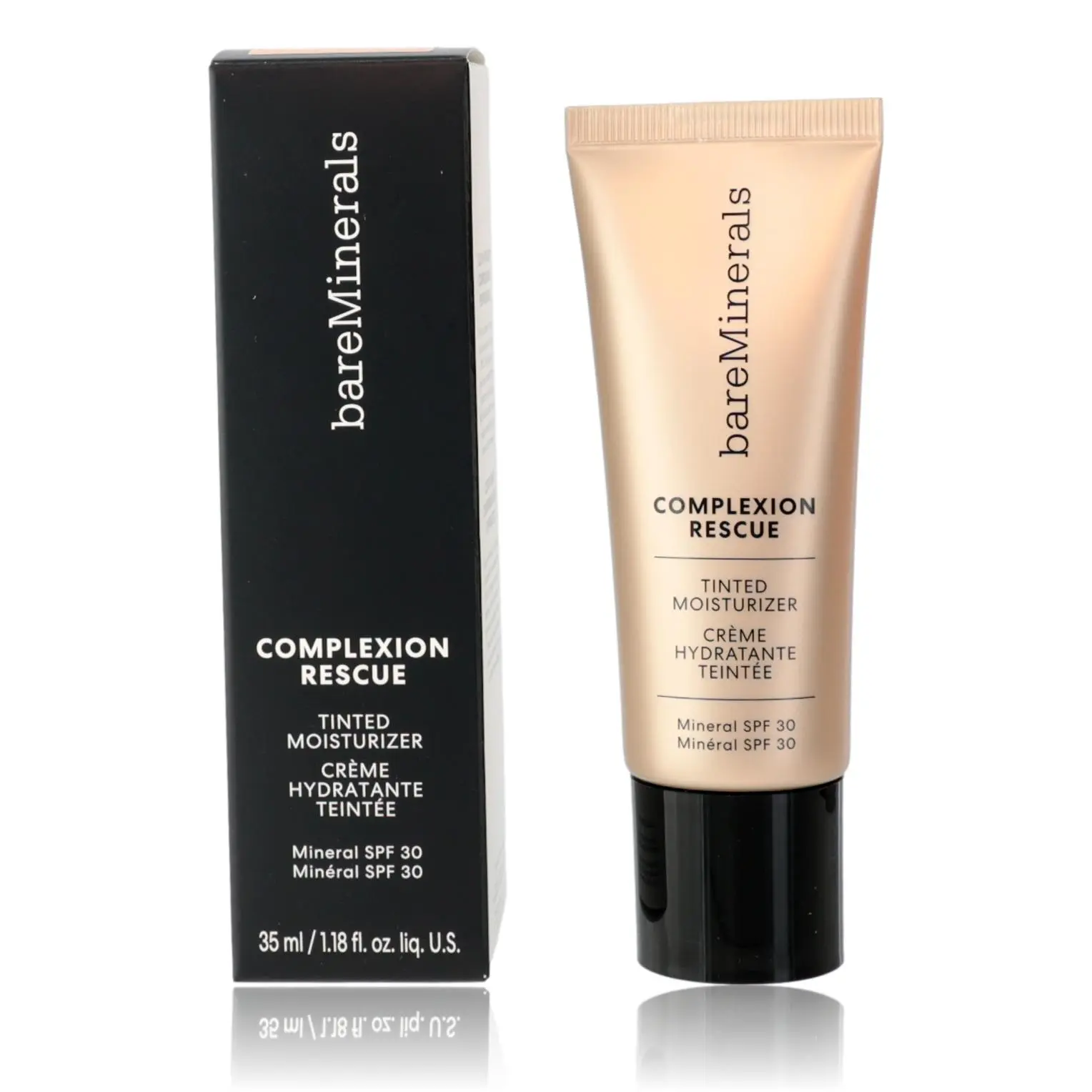 Bare Minerals Complexion Rescue Hyaluronic Acid Tinted Moisturizer - 1.18oz, SPF 30, Hydrating, Opal 01
