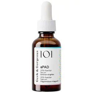 Geek & Gorgeous aPAD 20% Azelaic Acid Serum - Silky, Oily & Sensitive Skin Care, Redness-Calming, Tone-Brightening, Vegan, Cruelty-Free, 30ml
