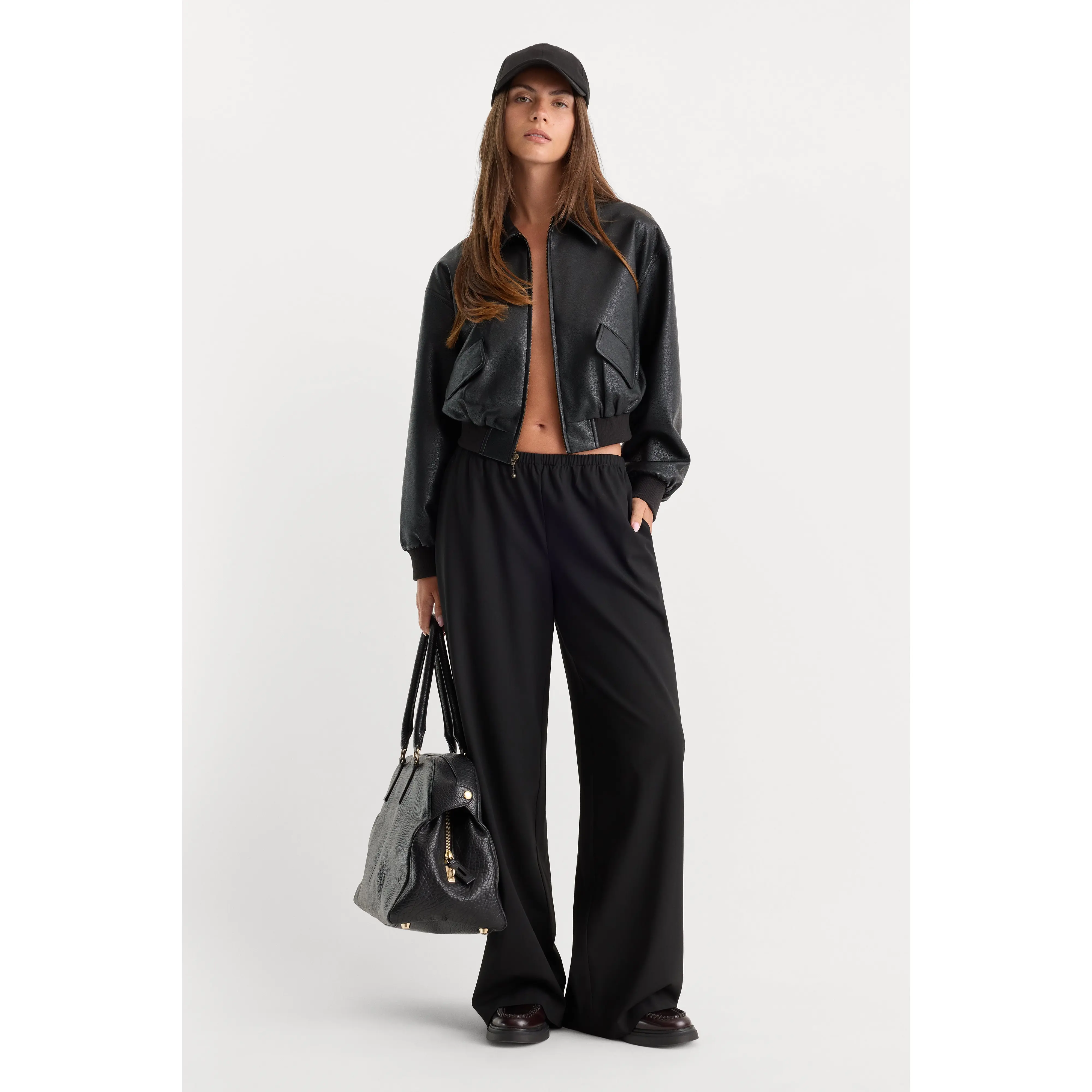 THE PULL ON TROUSER | BLACK001
