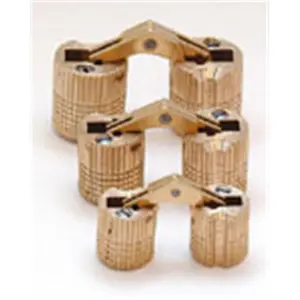 212 MAIN SSBH104 SOSS Invisible Brass Cylinder Hinge - 10mm Solid Brass Invisible Hinges, 5/8" Fit, Full Opening, for Sailing Water Sports