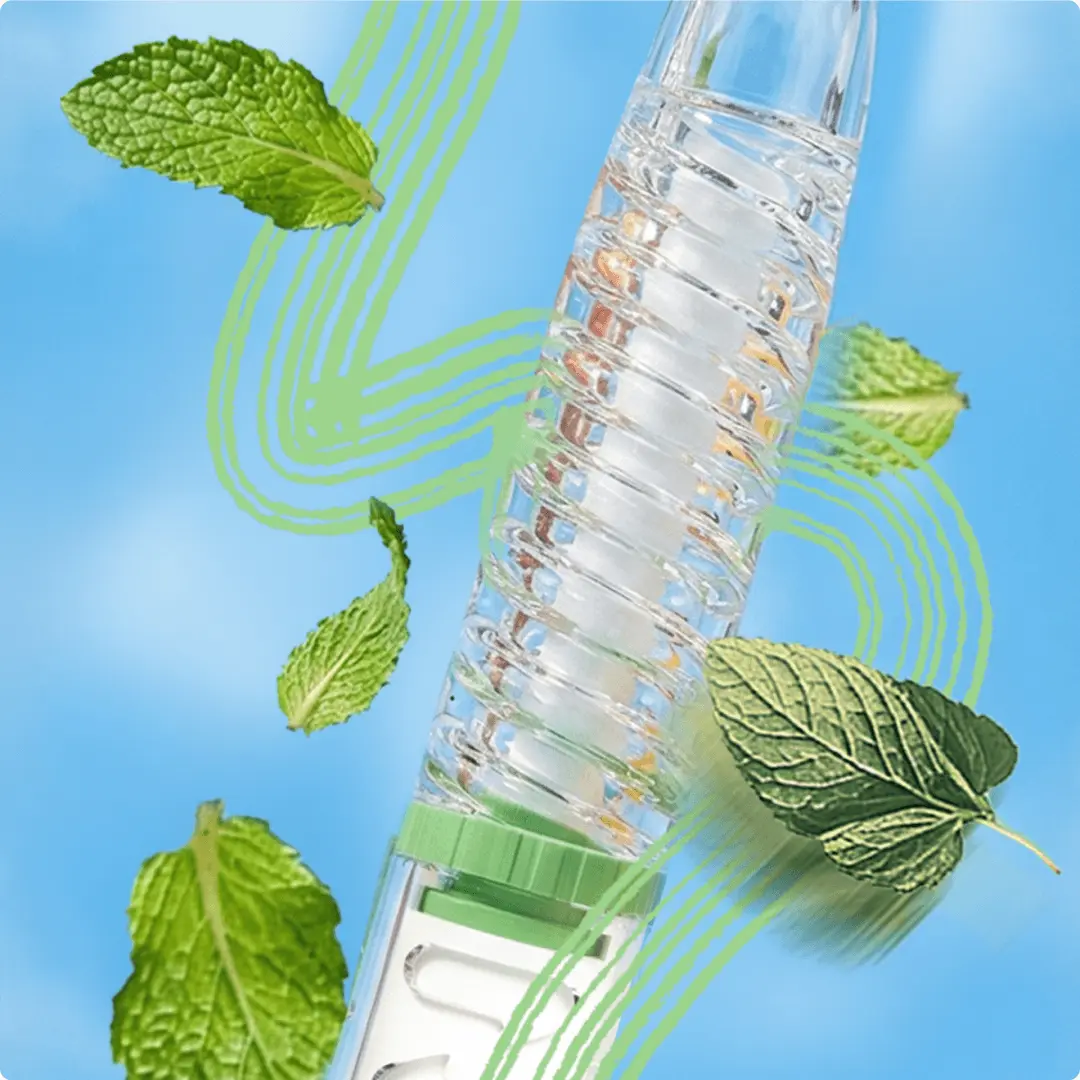 Gutsz Mint Everest Flavored Air Inhaler — Made with Natural Flavors & Essential Oils. Non-Electronics, No Vape, No Smoke, No Toxins