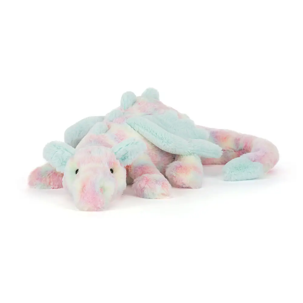 Jellycat Dragon Collector Plush – Premium Soft Fantasy Dragon Stuffed Animal, Limited Style Cuddly Companion for All Ages