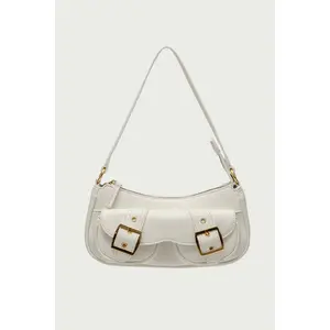 Zinnia Faux Leather Buckle Bag Zinnia Faux Leather Buckle Bag